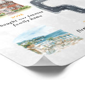 Tijdlijn relatie-artikel | Schattige gepersonalise Poster (Hoek)