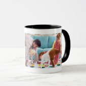 Tijdlijn Vader Valentijnsdag Foto Mok (Voorkant rechts)