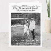 Tijdlijn van het krantenhuwelijk & Programma Infog (Voorkant)