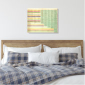 Tijdlijn Verenigde Staten Amerika Canvas Afdruk (Insitu (Slaapkamer))
