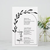 Tijdlijn voor elementaire tekengebeurtenissen (Staand voorkant)