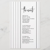 Tijdlijn voor gebeurtenissen rond kabelbinders (Voorkant)