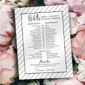 Tijdlijn voor minimale lijntijd voor tekstbruiloft