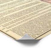 Tijdlijn voor Perzië en Syrië Poster (Hoek)