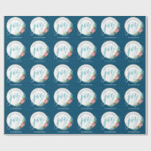 Tijdlijnen van Comfort & Joy Christmas Cadeaupapier (Vlak)