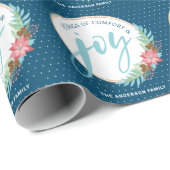 Tijdlijnen van Comfort & Joy Christmas Cadeaupapier (Rol Hoek)