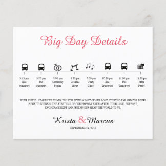 Tijdlijnprogramma Icon Wedding