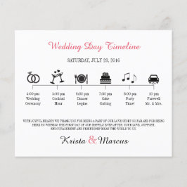 Tijdlijnprogramma Icon Wedding