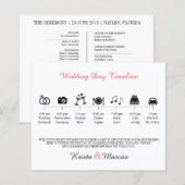 Tijdlijnprogramma Icon Wedding (Voorkant / Achterkant)