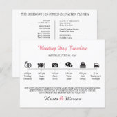 Tijdlijnprogramma Icon Wedding (Voorkant / Achterkant)
