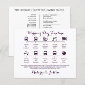 Tijdlijnprogramma Icon Wedding (Voorkant / Achterkant)