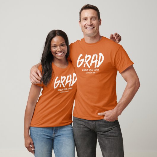 Tijdloos afstudeerfeest ontwerp t-shirt (Unisex)