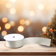 Tijdloos - Antiek wit satijnen lint