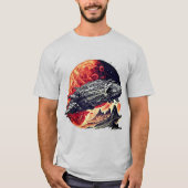 Tijdloos avontuur: Steampunk Odyssey T-shirt (Voorkant)