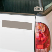 Tijdloos - Beige grijze Bumpersticker (Op Truck)