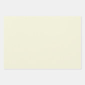 Tijdloos Beige White Polka Dot Gift Wrapping Paper (Voorkant 3)