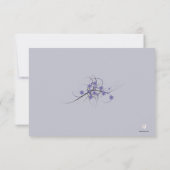 Tijdloos - Bereavement Dank u Notecard Bedankkaart (Achterkant)