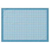 Tijdloos blauw geplakt tafelkleed voor gezellige m (Voorkant (Horizontaal))