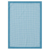 Tijdloos blauw geplakt tafelkleed voor gezellige m (Voorkant)