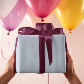 Tijdloos - Blauw nevel inpakpapier