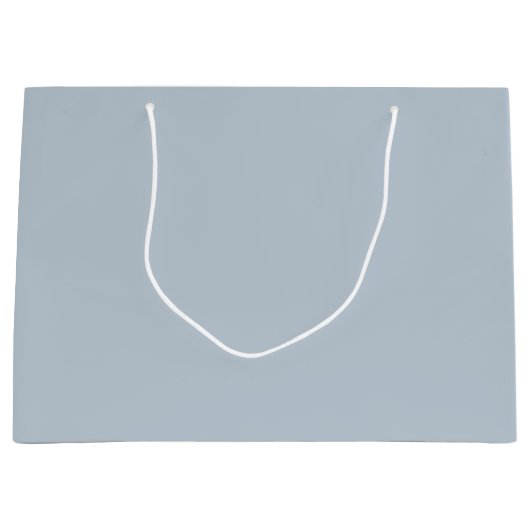 Tijdloos - Blauwe Mist Grote Gift Bag Groot Cadeauzakje (Voorkant)