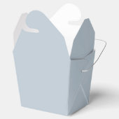 Tijdloos - Blauwe mist uittrekken - Favor Box Bedankdoosjes (Geopend)