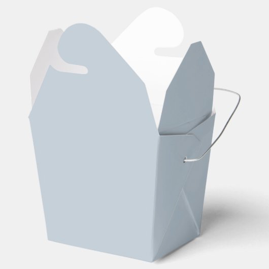 Tijdloos - Blauwe mist uittrekken - Favor Box Bedankdoosjes (Geopend)