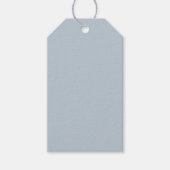 Tijdloos - Blue Mist cadeau Labels Cadeaulabel (Voorkant)