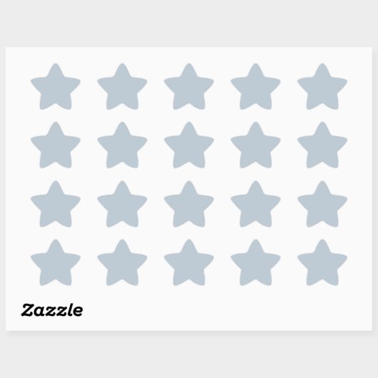 Tijdloos - Blue Mist Star Sticker (Vel)