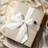 Tijdloos - crème tan inpakpapier