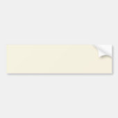 Tijdloos - crèmewitte Bumpersticker (Voorkant)