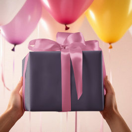 Tijdloos - Donker Mystic Grey Wrapping Papier