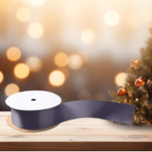 Tijdloos - donker mystiek grijs satijnen lint