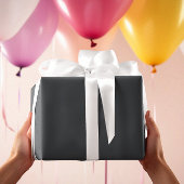 Tijdloos - Donkergrijs Inpakpapier