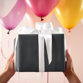 Tijdloos - Donkergrijs Inpakpapier