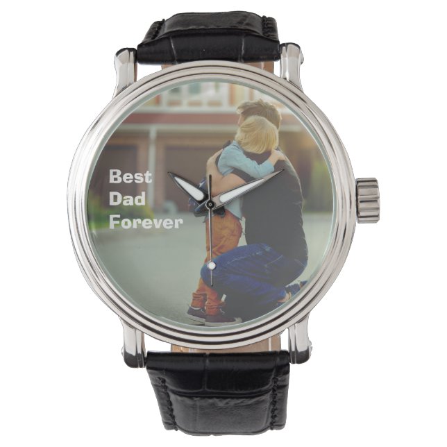 Tijdloos eerbetoon: de oude herinnering papa horloge (Voorkant)