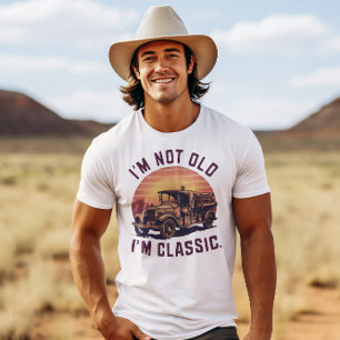 Tijdloos Elegance T-shirt: ik ben niet oud, ik ben T-shirt