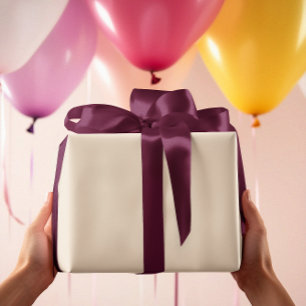 Tijdloos - Elegant crème inpakpapier