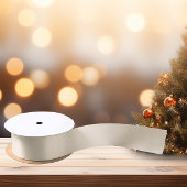 Tijdloos - Elegant crème satijnen lint