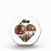 Tijdloos Familie Collage Gift voor Mam Fotoblokken (Voorkant)