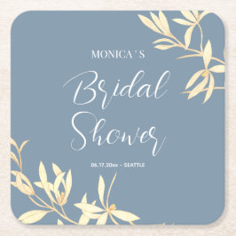 Tijdloos Floral Symphony Vrijgezellenfeest Kartonnen Onderzetters