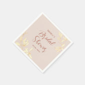 Tijdloos Floral Symphony Vrijgezellenfeest Servet (Hoek)