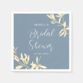 Tijdloos Floral Symphony Vrijgezellenfeest Servet (Voorkant)