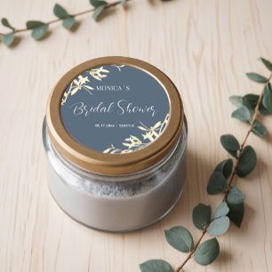 Tijdloos florale symfonie recept aanvraag ronde sticker