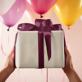 Tijdloos - Gebroken wit inpakpapier