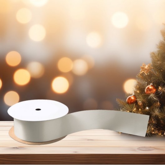 Tijdloos - Gebroken wit satijnen lint