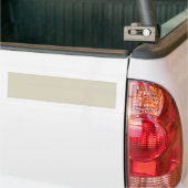 Tijdloos - Gebroken witte Bumpersticker (Op Truck)