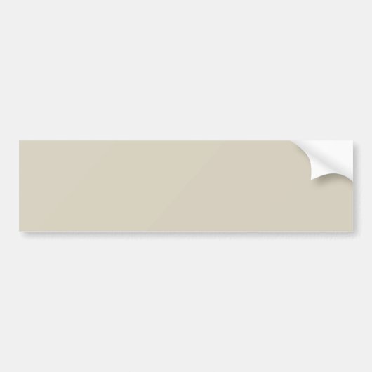 Tijdloos - Gebroken witte Bumpersticker (Voorkant)