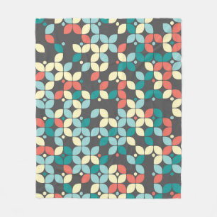 Tijdloos geometrisch naadloos patroon, abstract de fleece deken