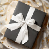 Tijdloos - grijsachtig zwart inpakpapier